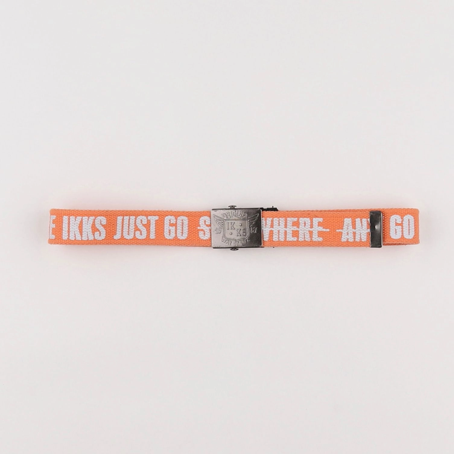 IKKS - ceinture orange - 10 ans